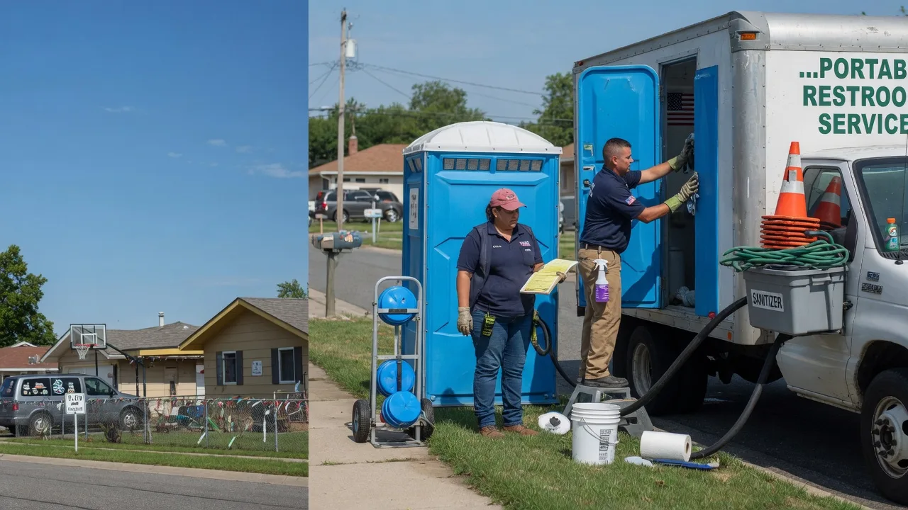 Portable Toilet Rental in Frankford, MO near me